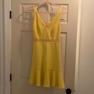Yellow dress